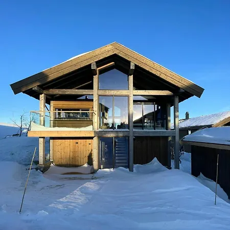 Modern With Panoramic View On Kikut Σπίτι διακοπών Geilo